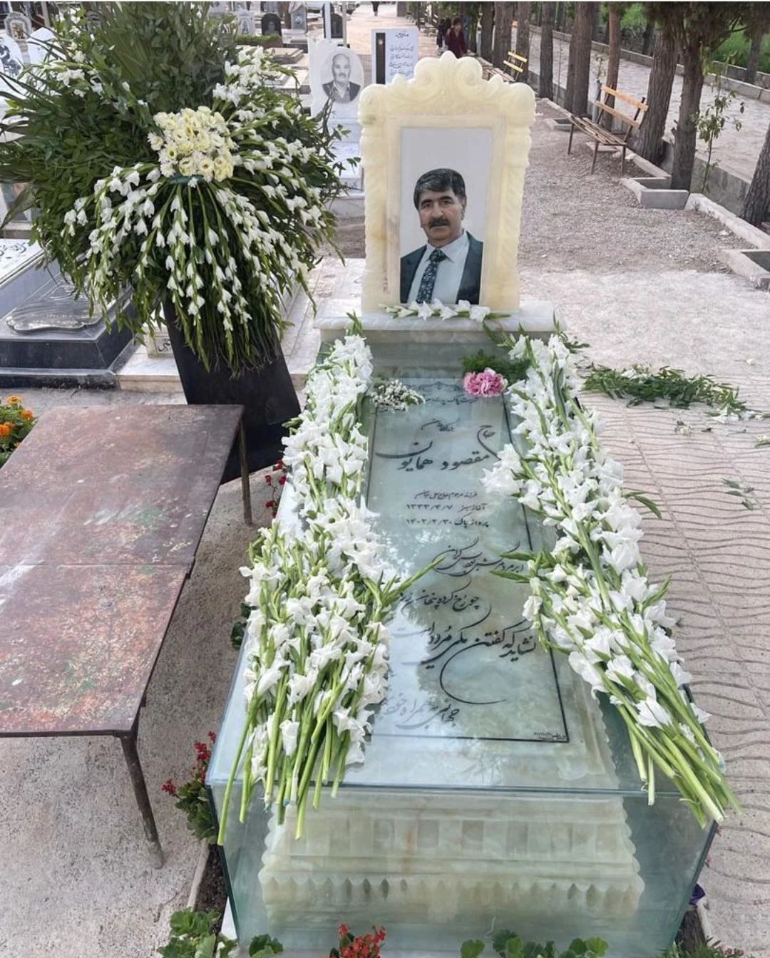 سنگ قبر مرمر سبز شاه مقصود